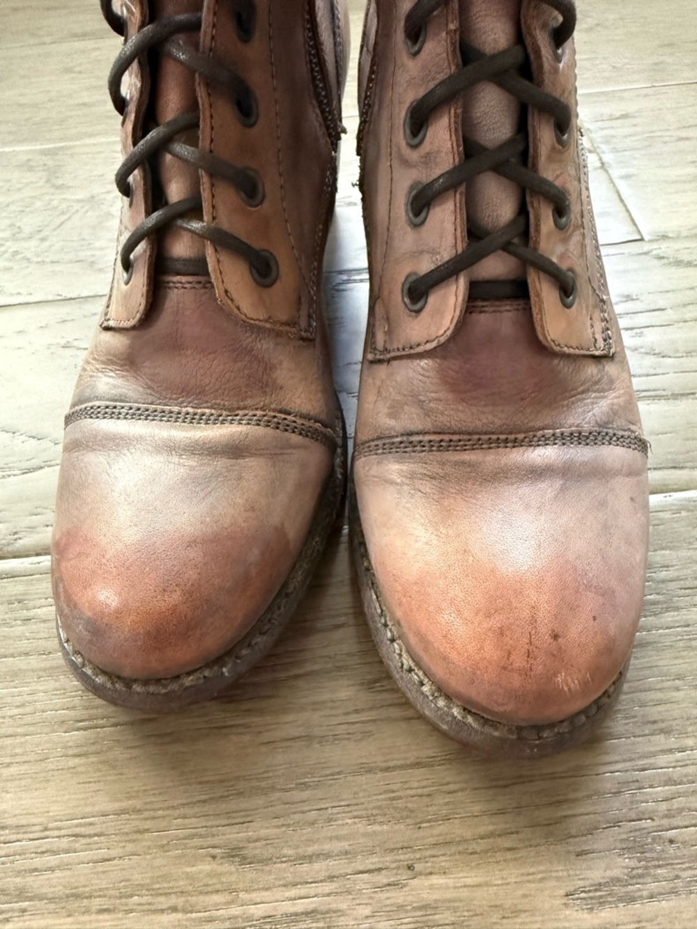 Bed Stu Women's Judgement Boots - Distressed Teak - size 10 - Picture 6 of 9
